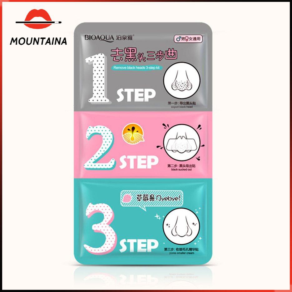 Lột Mụn Đầu Đen, Lột Mụn Mũi 3 Bước Bioaqua | BigBuy360 - bigbuy360.vn