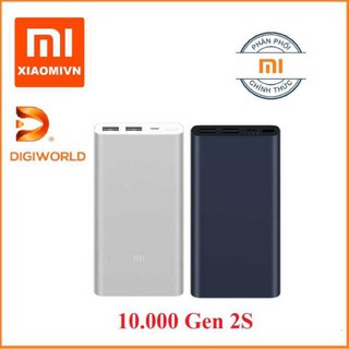 Sạc dự phòng Xiaomi gen 2s chính hãng digiworld bh 12 tháng