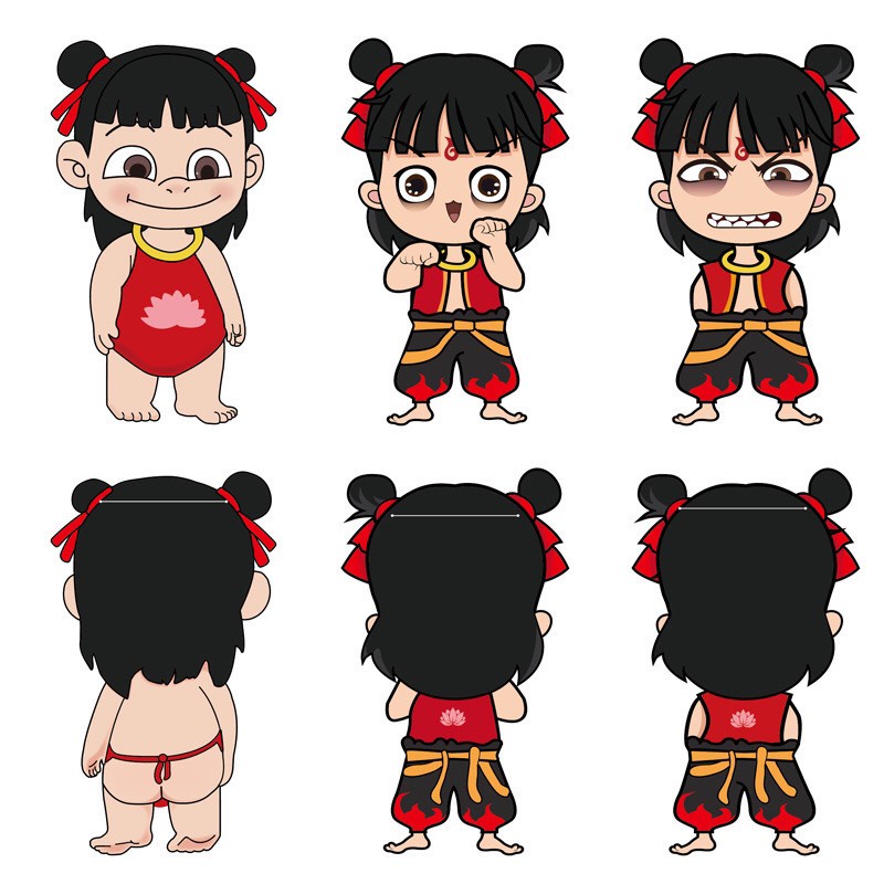 Lì xì chibi hoạt hình bóng đẹp - Lì xì đẹp 2022
