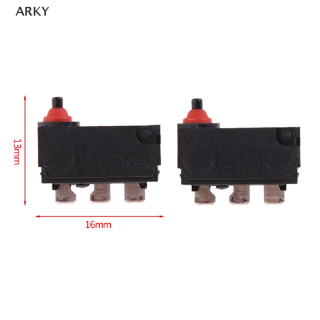 Set 2 Công Tắc Micro Chống Thấm Nước DK1G-RRA0 2A 12VDC 3 Feet