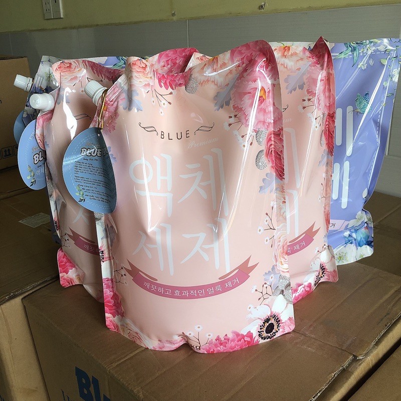 Nước giặt Blue HQ hoa hồng,thảo mộc