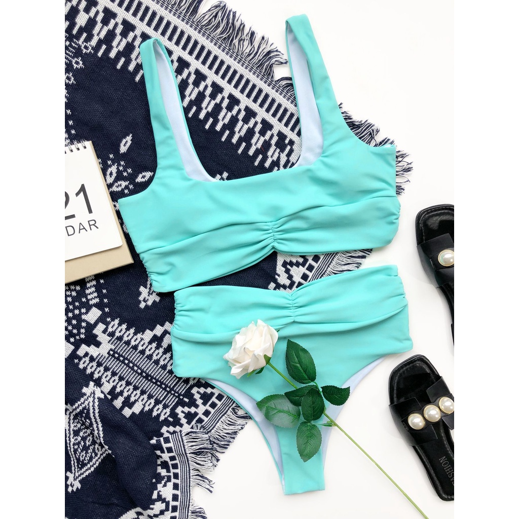 Bikini lưng cao màu sắc nhã nhặn cho phái nữ LG73
 | BigBuy360 - bigbuy360.vn