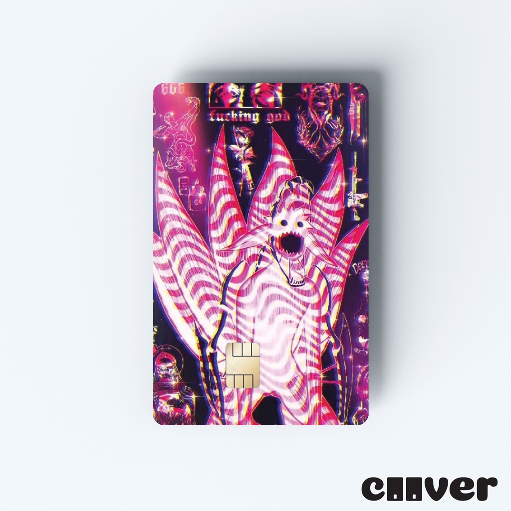 NARUTO2 - Miếng dán thẻ FREESHIP thẻ ngân hàng/thẻ ATM, thẻ chung cư, thẻ thang máy, thẻ gửi xe,... COOVER