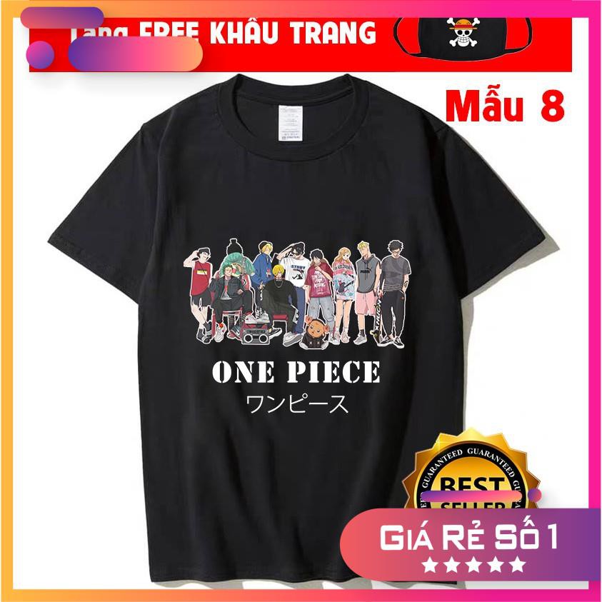 🔥SALE🔥BST ÁO THUN ONE PIECE UNISEX MÀU ĐEN CỰC CHẤT RẺ NHẤT VỊNH BẮC BỘ