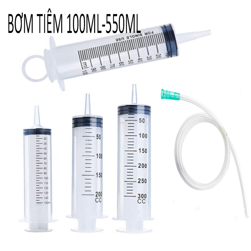 Bơm tiêm xilanh ống tiêm dùng cho thụt rửa