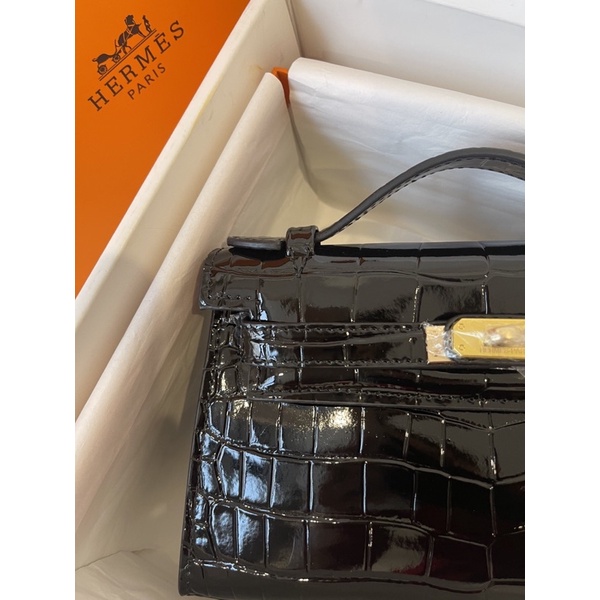 Túi xách nữ HM kelly vân cá sấu chuẩn SUP