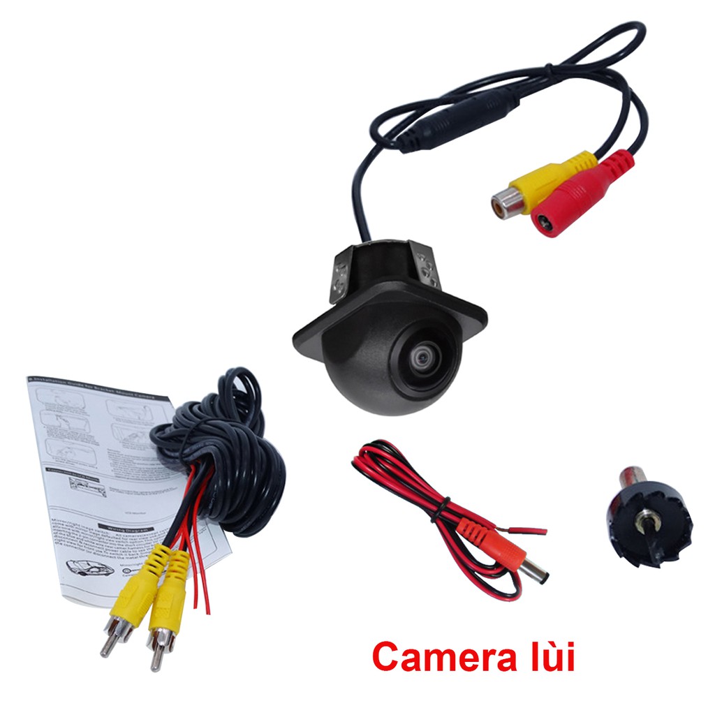 Camera lùi, jack AV, độ phân giải 650TV Line, hình mũ | BigBuy360 - bigbuy360.vn