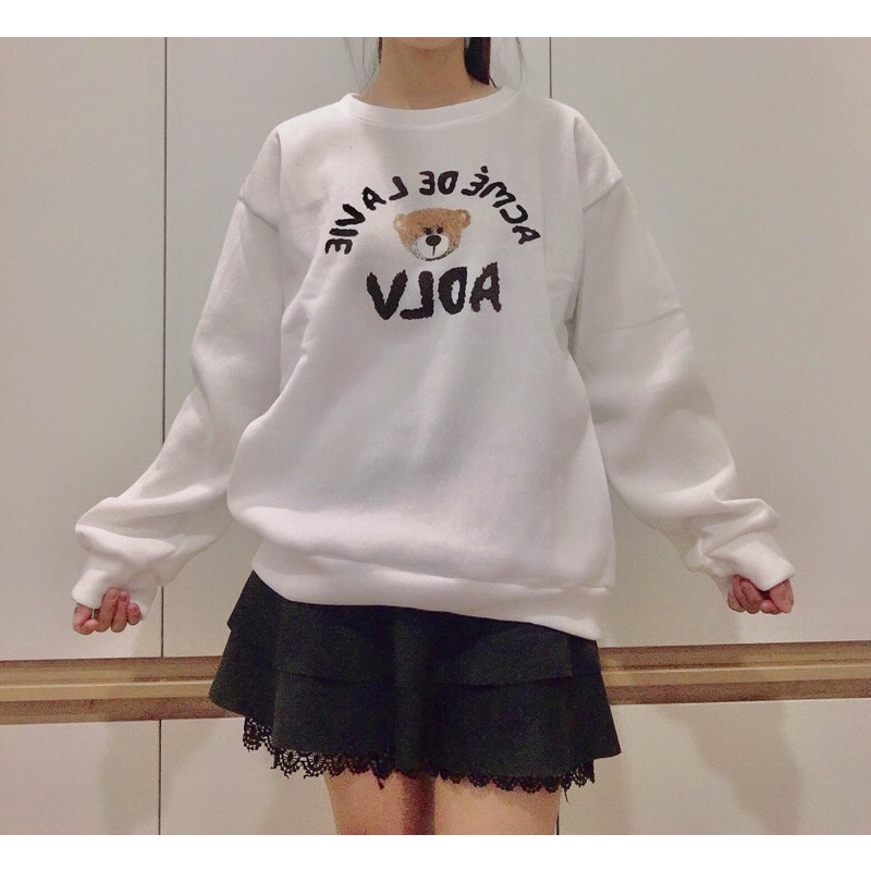 Áo hoodie sweater nỉ bông Qc loại 1 dày dặn đanh vải dưới 70kg bao vừa | BigBuy360 - bigbuy360.vn