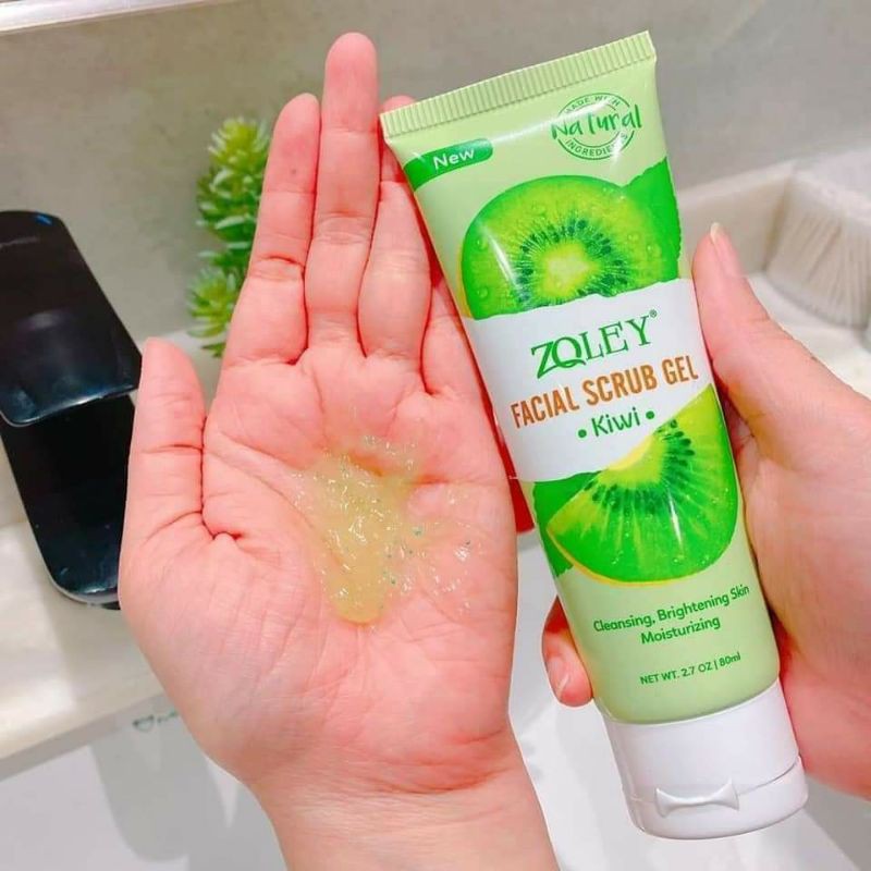 gel tẩy tế bào chết kiwi zoley