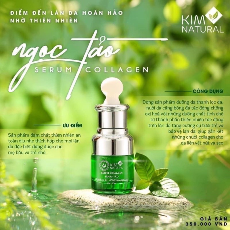SERUM NGỌC TẢO COLLAGEN KIMNATURAL