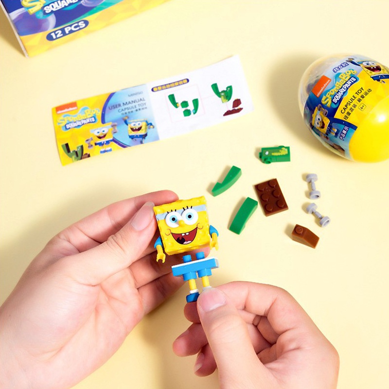 Bộ Đồ Chơi Lắp Ráp Nhân Vật Trong Phim Hoạt Hình SpongeBob