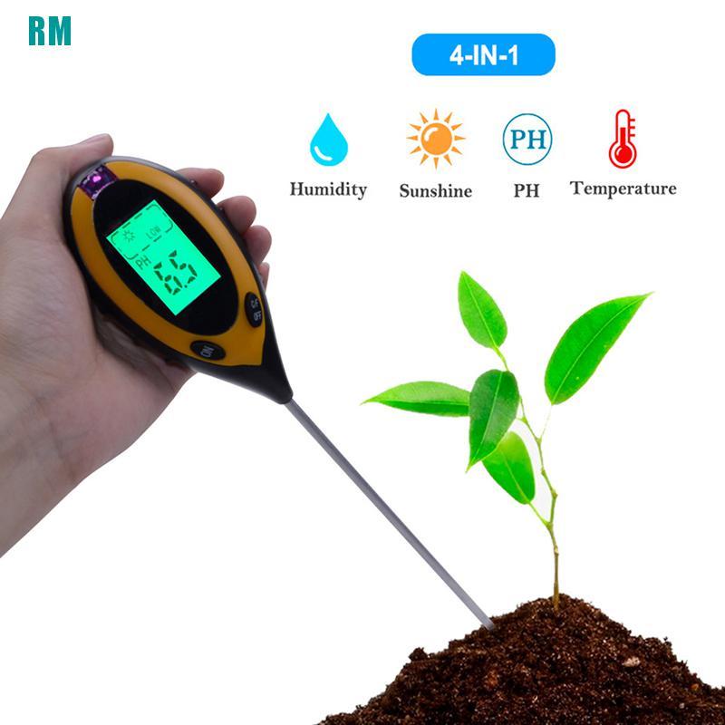 ☆Dụng Cụ Đo Độ PH Của Đất 4 Trong 1