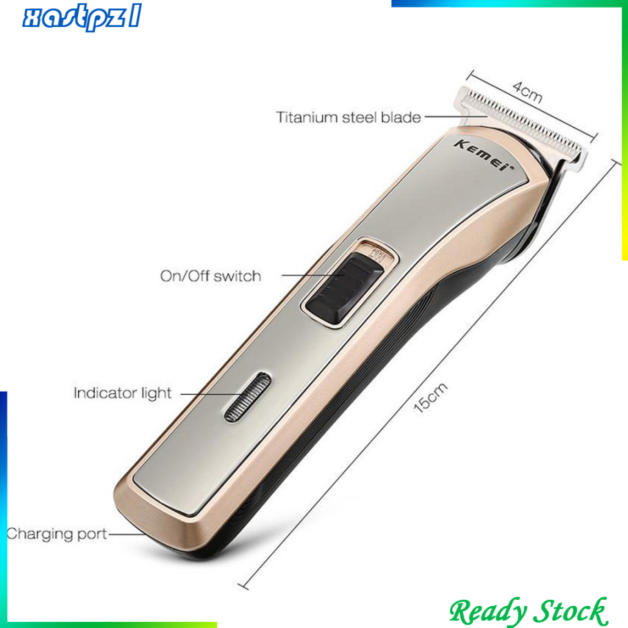 [Ready Stock]Pro Electric Cordless Hair Clipper Razor Beard Removal Machine Barber Shaver