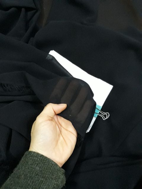 Vải Voan Hàn Màu Trăng Loại Đẹp Không Giãn Khổ Vải 1.5m