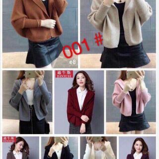 Áo khoác len có mũ cao cấp