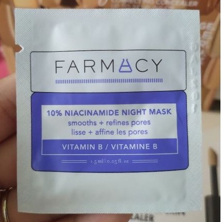 Mẫu thử Mặt Nạ Ngủ Vitamin Tái Tạo Làn Da Sáng Hồng Famacy Night Mask Sample 1,5ml