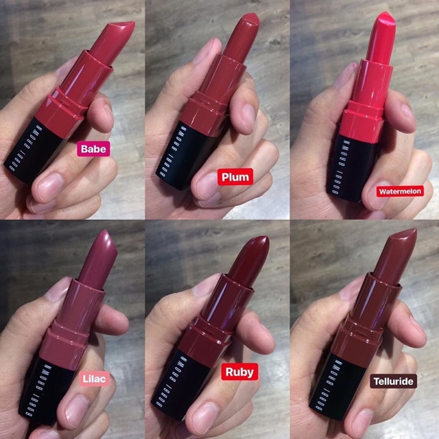 [ TEM CHÍNH HÃNG ] Son Bobbi Brown Crushed Lip Color