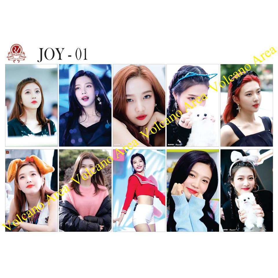 [RedVelvet] Set Sticker Joy - 4 mẫu (có nhiều mẫu hình dán Kpop)