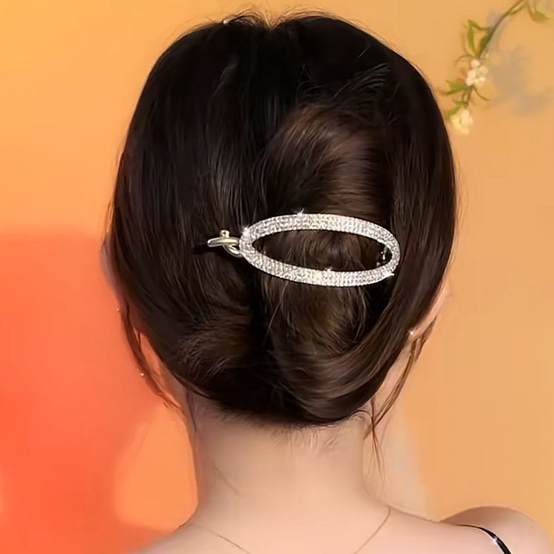 Kẹp Tóc Dạng Xoắn Đính Ngọc Trai Thời Trang Hàn Quốc 2022