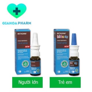 Dung dịch xịt mũi betadine cold defence nasal spray - ảnh sản phẩm 2