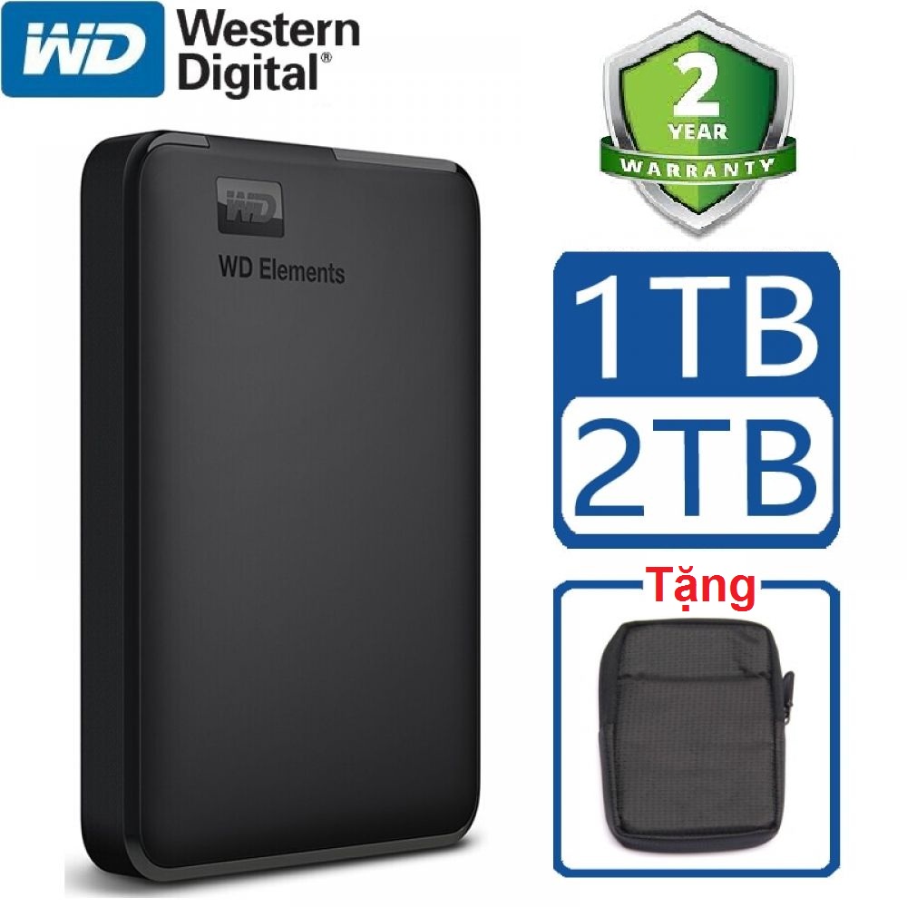 Ổ Cứng di động WD Elements 1TB bảo hành 36 tháng[12 tháng lỗi đổi mới]