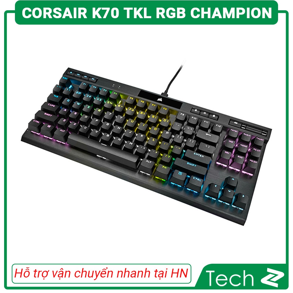 Bàn phím Cơ Corsair K70 TKL RGB Champion