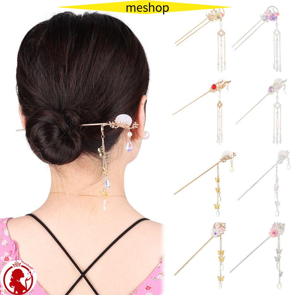 ❦Tôi❦ Trâm Cài Tóc Tua Rua Phối Ngọc Trai Thời Trang Cho Nữ