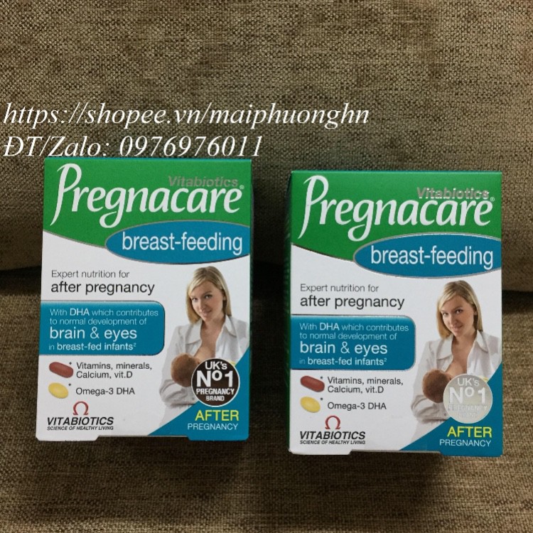 Vitamin Tổng Hợp Cho Phụ Nữ Sau Sinh Pregnacare Breast-feeding (Anh)