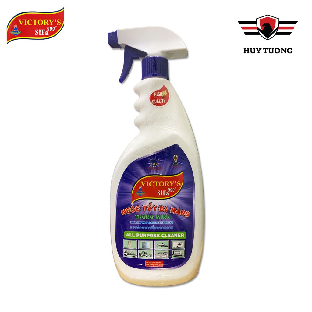 Chất tẩy rửa đa năng Victory's Sifa999  FREESHIP  Chất tẩy rửa đa năng 600ml tẩy sạch mọi vết bẩn bề mặt  - Huy Tưởng