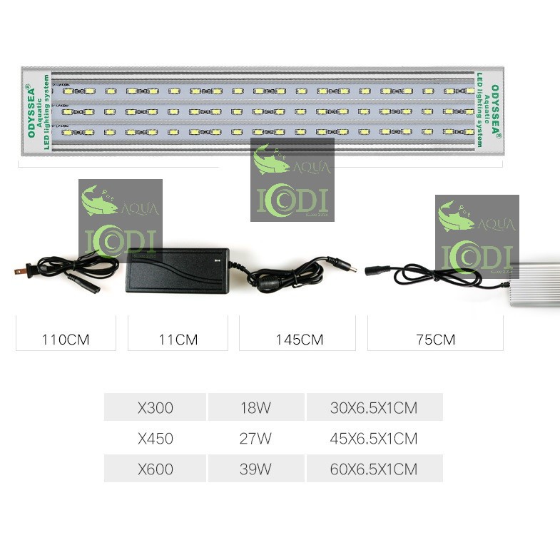 Đèn bể cá cảnh ODYSSEA SLIM X450 - Chihiros A2