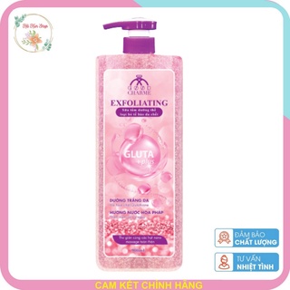 Sữa tắm trắng da exfoliating dưỡng ẩm da, tẩy tế bào chết 900ml