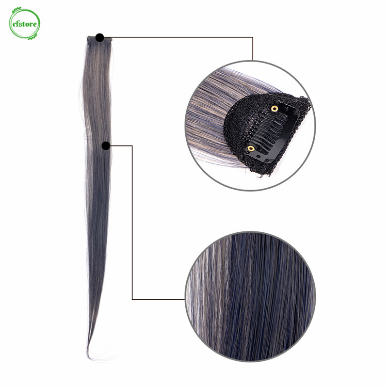 (Hàng Mới Về) Tóc Giả Nhuộm Màu Cá Tính Thời Trang