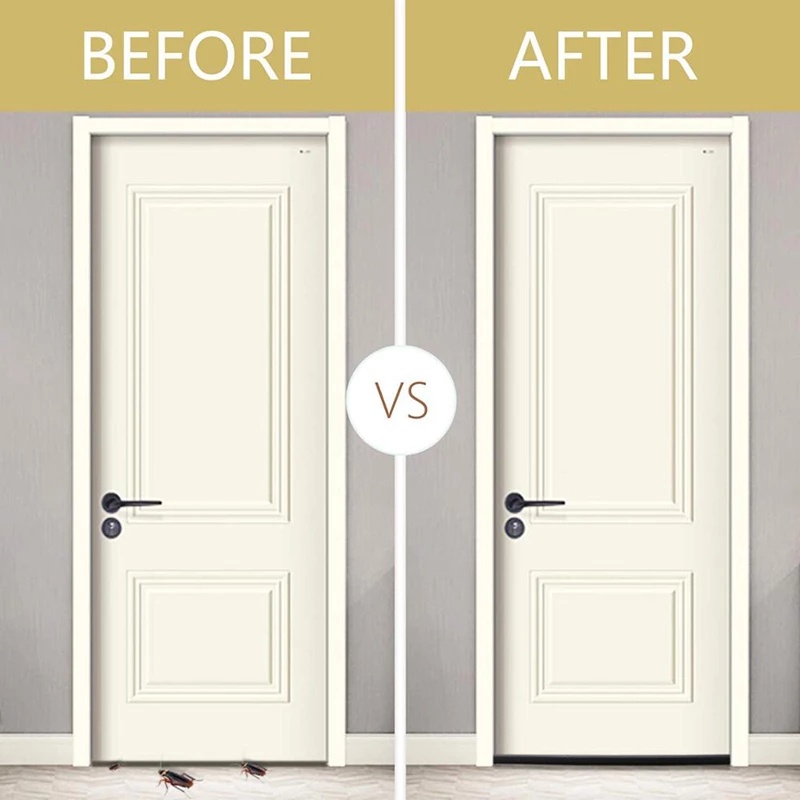 Dải chặn cửa bằng vải bảo vệ chống ồn tiết kiệm năng lượng tiện dụng