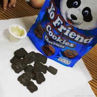 Bánh quy gấu chấm sữa
