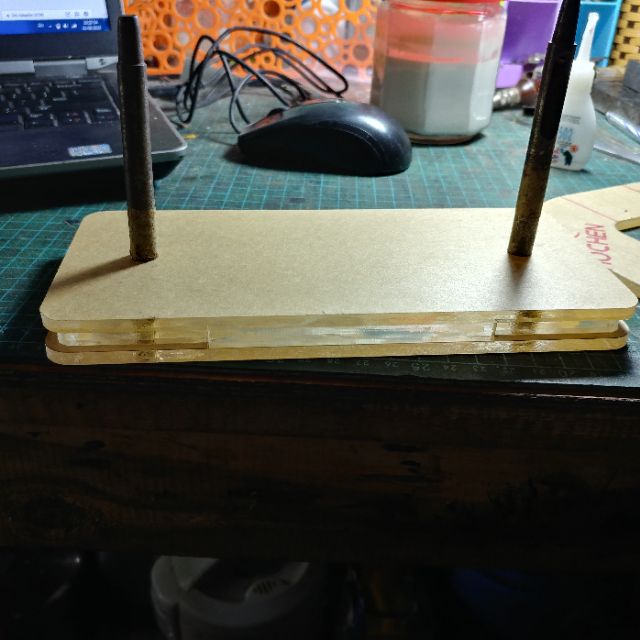 Khuôn vào khóa ví zip dùng trong đồ da thủ công