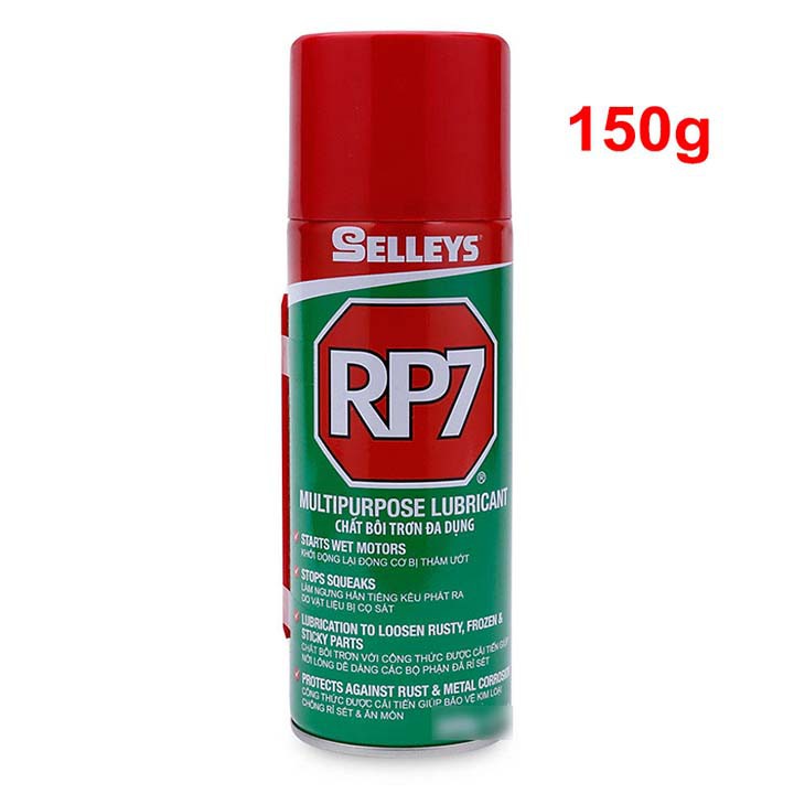 RP7 SELLEYS 150g, 350g Xịt Bôi Trơn Và Bảo Vệ Thiết Bị Chống Rỉ Sét.