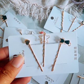 [COMBO] 5 set cột tóc Hàn Quốc 3 món ĐƯỢC LỰA MẪU