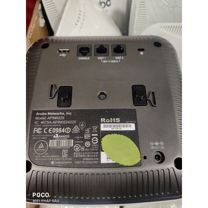 Bộ phát wifi chuyên dụng Aruba IAP 225 GỐC - Roaming - Mesh , aruba IAP 225 , chuyên aruba , ruijie