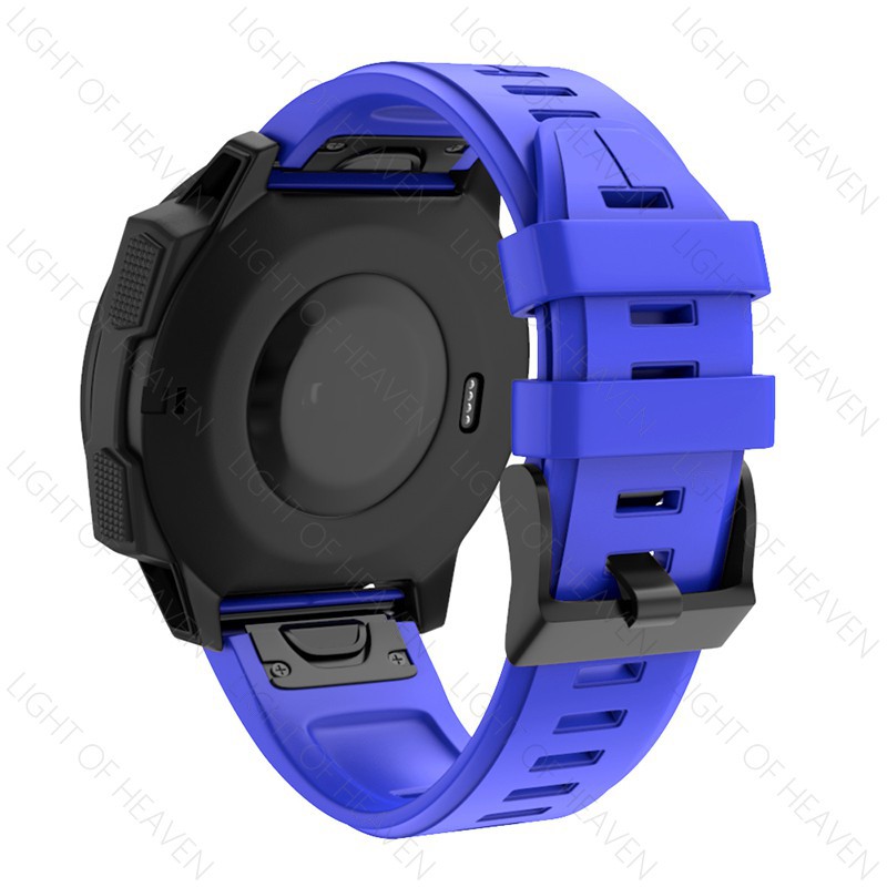 Dây Đeo Thay Thế Cho Đồng Hồ Thông Minh Garmin Fenix 6 6x 6s 5 5x 5s Bằng Silicone