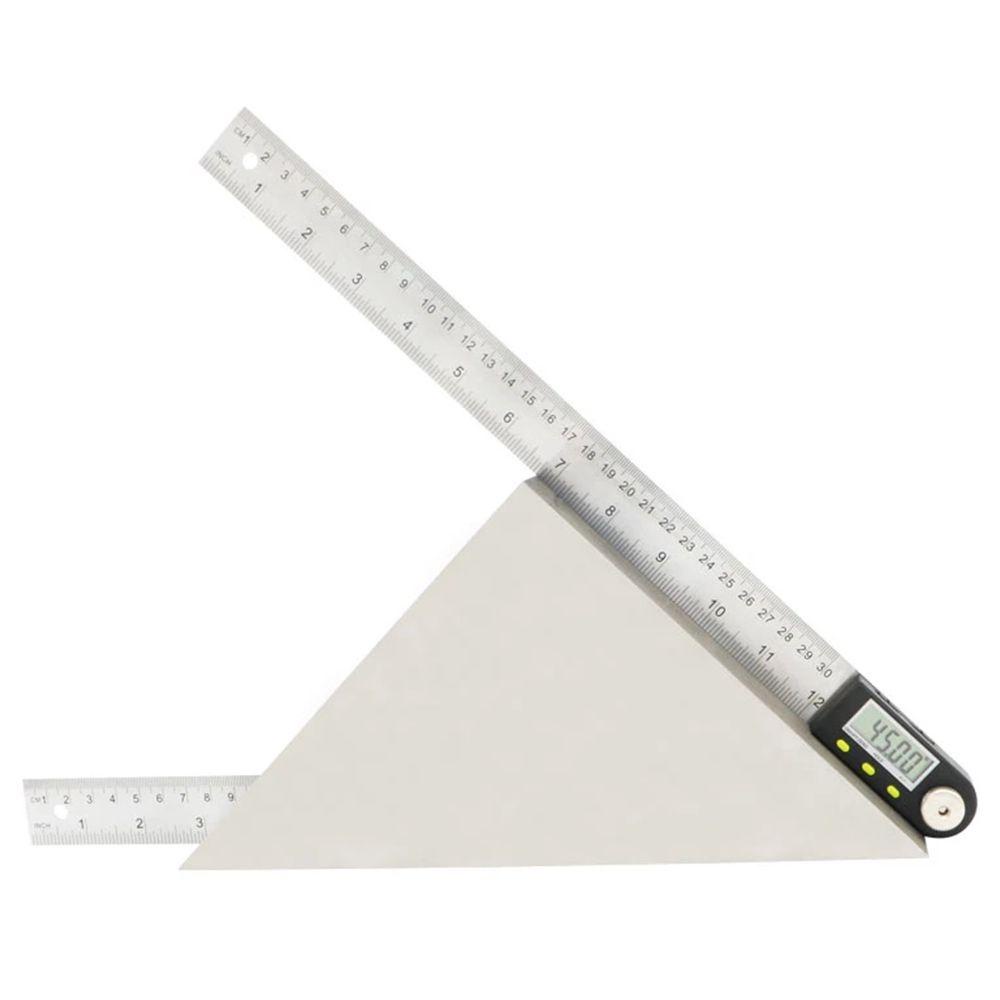 FOREVER Thước Đo Góc Kỹ Thuật Số Bằng Thép Không Gỉ Chuyên Nghiệp