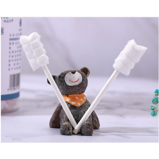 Gạt rơ lưỡi, tưa lưỡi, que gạt rơ lưỡi, gạt rơ miệng, vệ sinh khoang miệng cho bé yêu