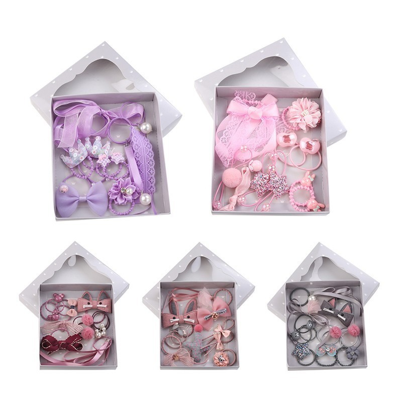 Set phụ kiện buộc tóc cho bé