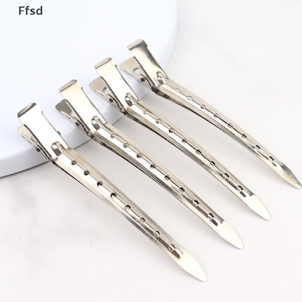 Set 10 Kẹp Chia Tóc Bằng Thép Không Gỉ Chất Lượng Cao