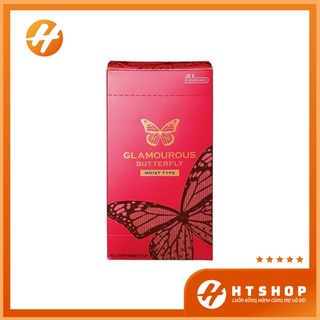 Bao Cao Su Cao Cấp Jex Glamourour Butterfly Moist Type Siêu Mỏng Tự Động Ôm Sát Cậu Nhỏ - Nhật Bản