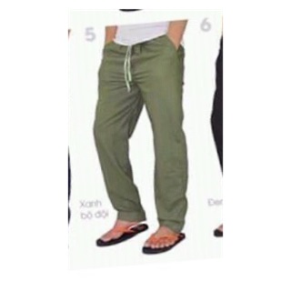 Quần đũi nam màu xanh rêu cho người từ 50-65kg