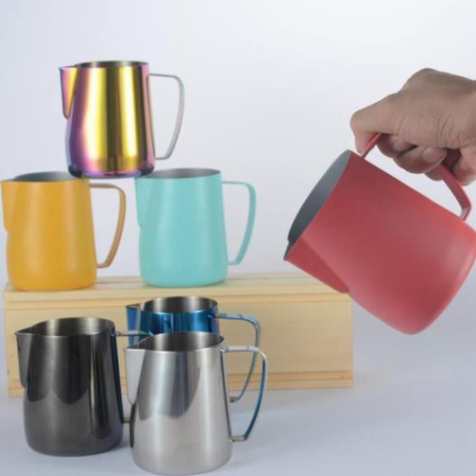 Milk Pitcher - Ca Đánh Sữa Mạ Màu