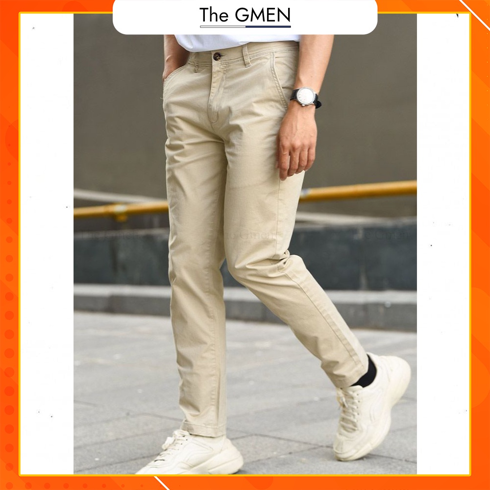 Quần kaki dài nam The GMEN Comfy Pants 100% cotton phong cách thời trang cao cấp