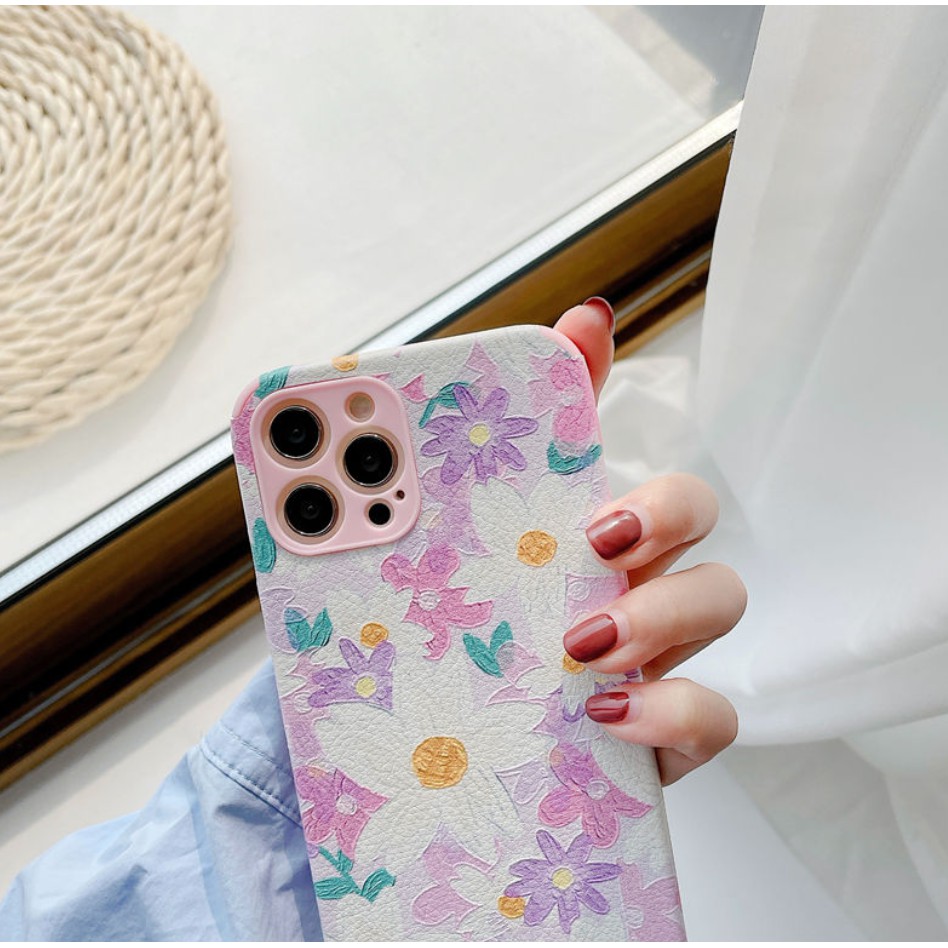 Ốp lưng iphone phổ biến trên IG flower 6/6plus/6s/6splus/7/7plus/ Minh Bạch 8/8plus/x/xs/11/12/pro/max/plus/pro