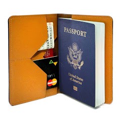 Ví Đựng Passport du lich New York City - Thiết Kế Trẻ Trung - Đa Năng Tiện Lợi - Bao Da Hộ Chiếu Stickers Cover - PPT125