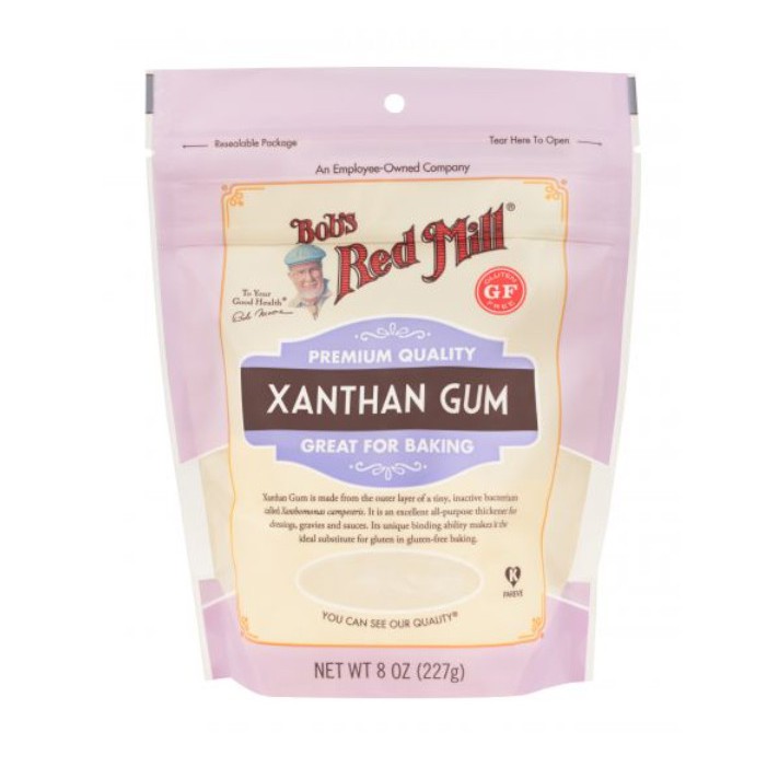 Phụ Gia Thực Phẩm Tạo Gel Làm Dày Đặc Bob's Red Mill Xanthan Gum Powder (Gói 227g, 8 Oz.)